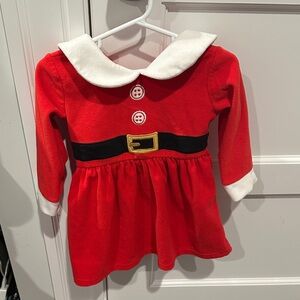Carter's Red and White Santa Dress Costume